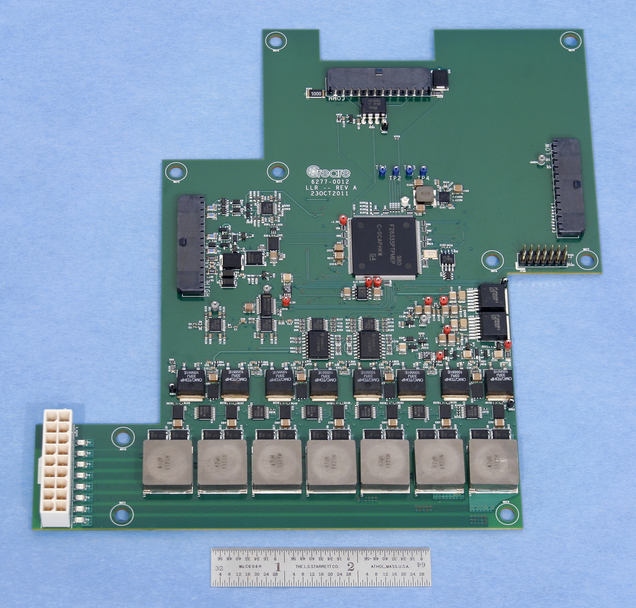 Circuit board for Creare's battery management system (BMS)